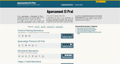 Desktop Screenshot of barcelona.airportparkingeu.com