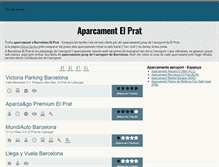 Tablet Screenshot of barcelona.airportparkingeu.com