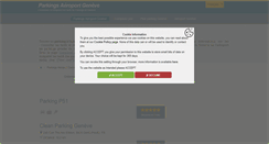 Desktop Screenshot of geneva.airportparkingeu.com